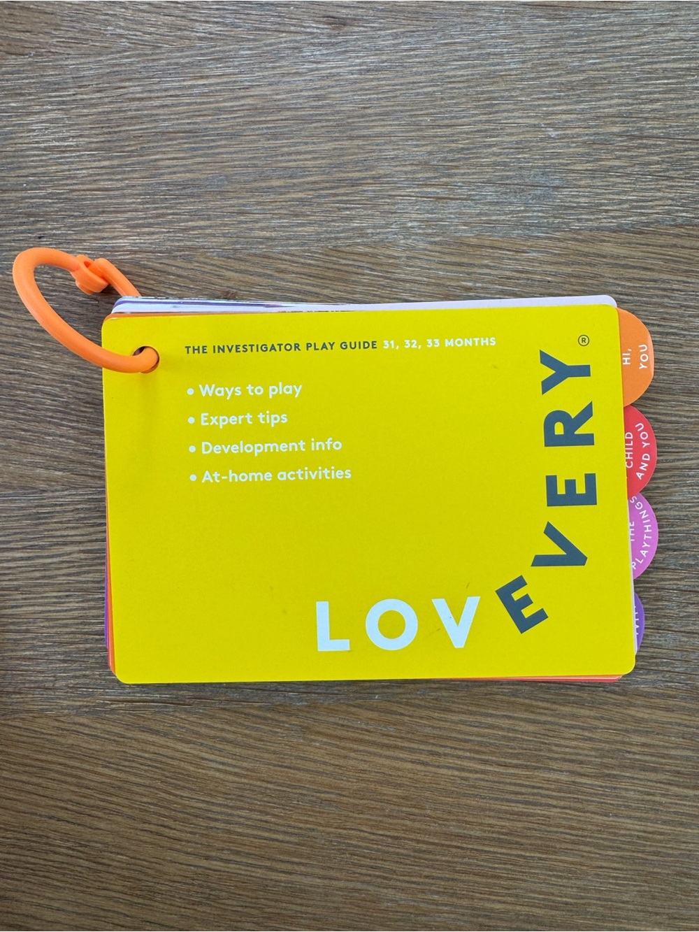 Lovevery Investigator 31, 32, 33 Play Guide